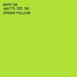 #AFE138 - Green Yellow Color Image